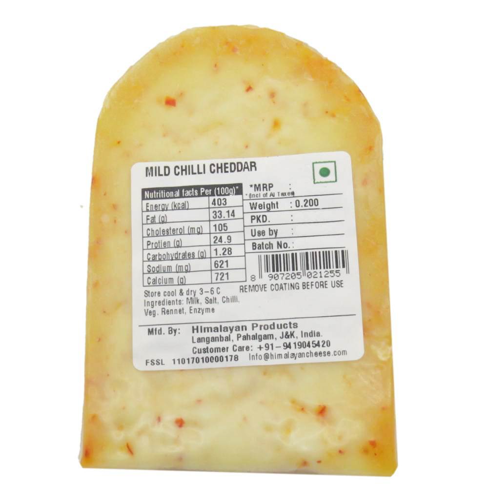 Chilli Cheddar 200g