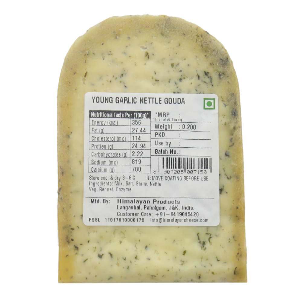 Garlic Nettle Gouda 200g