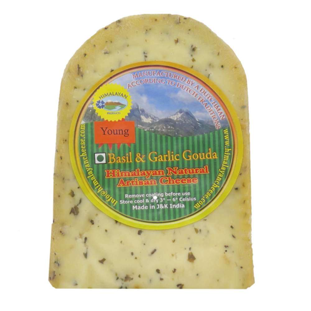 Basil Garlic Gouda 200g