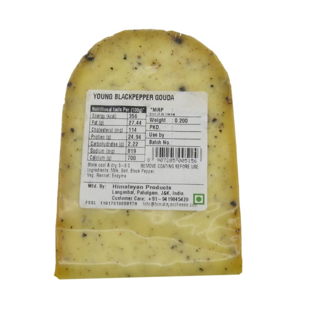 Black Pepper Gouda 200g